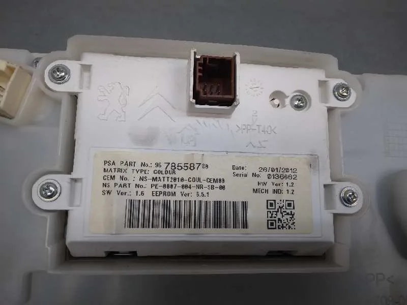 Cuadro Instrumentos para Peugeot 208