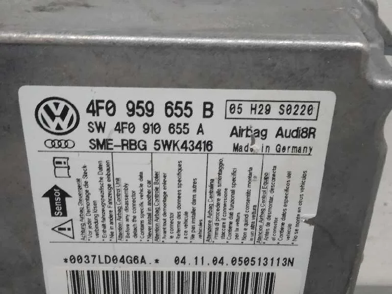 Kit Airbag para Audi A6 Berlina (4F2)