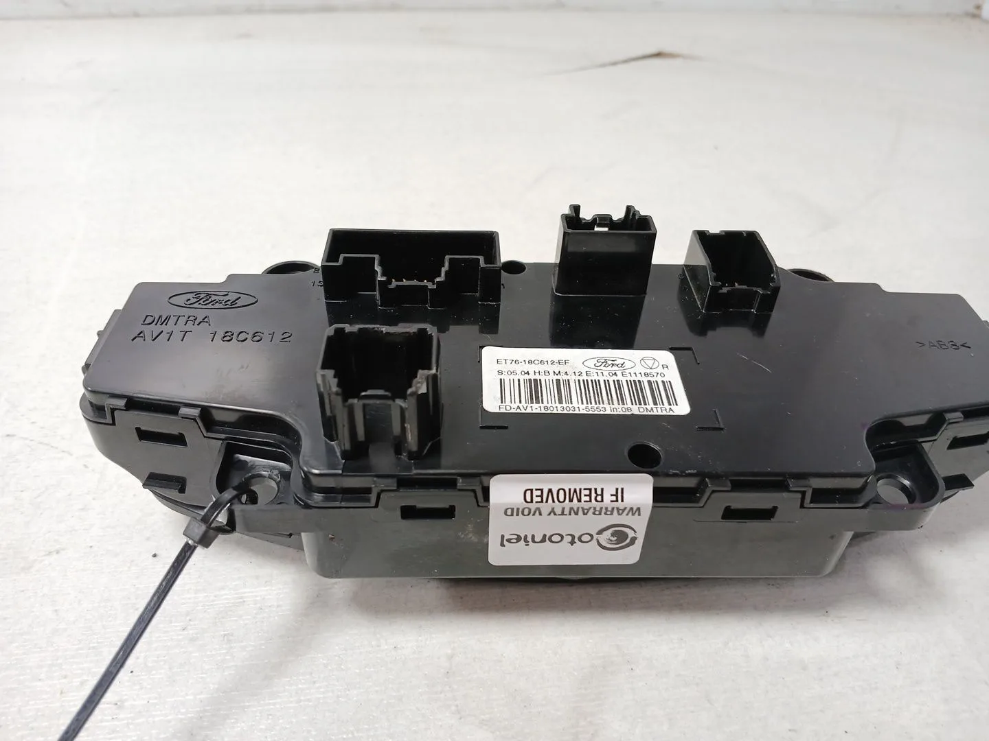 Mando Climatizador para Ford Tourneo Courier (C4A)