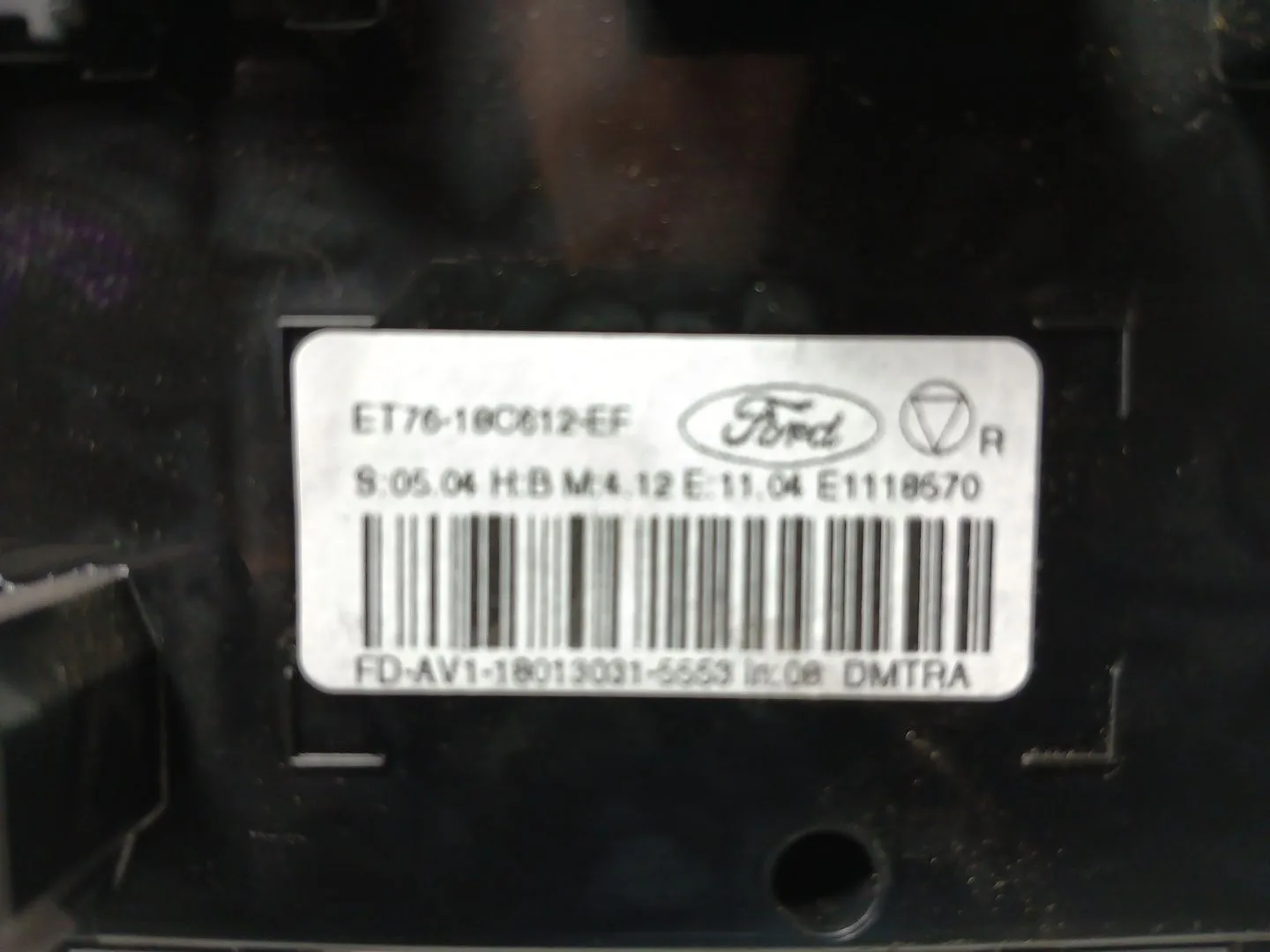 Mando Climatizador para Ford Tourneo Courier (C4A)