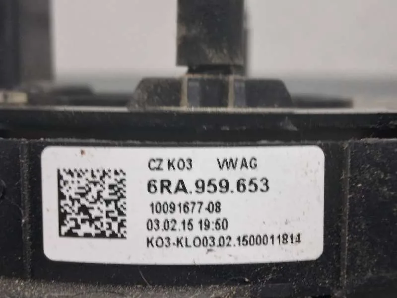 Anillo Airbag para Skoda Spaceback (5H)