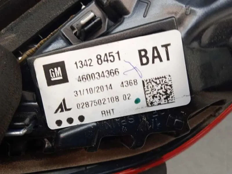 Piloto Trasero Izquierdo Interior para Opel Corsa E