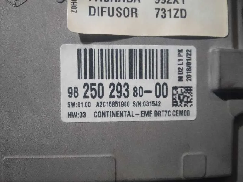 Sistema Audio / Radio Cd para Citroën C4 Picasso