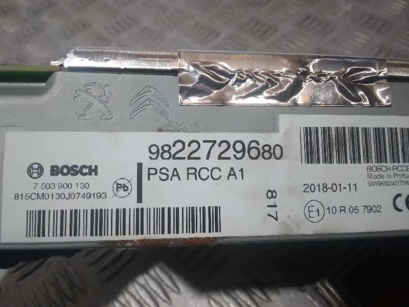 Sistema Audio / Radio Cd para Citroën C4 Picasso