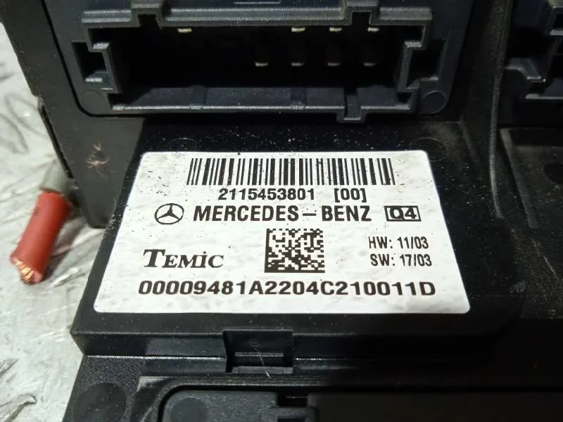 Centralita Bsm para Mercedes-Benz Clase E (W211) Berlina