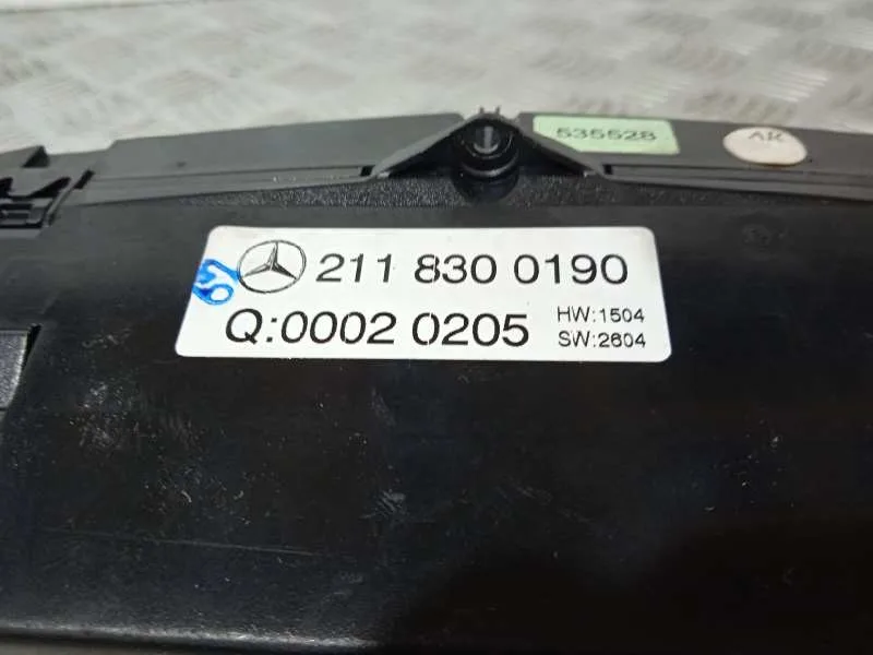 Mando Climatizador para Mercedes-Benz Clase E (W211) Berlina