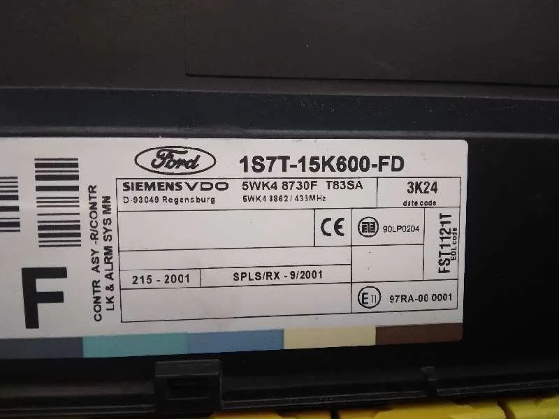 Centralita Cierre para Ford Focus Berlina (Cak)