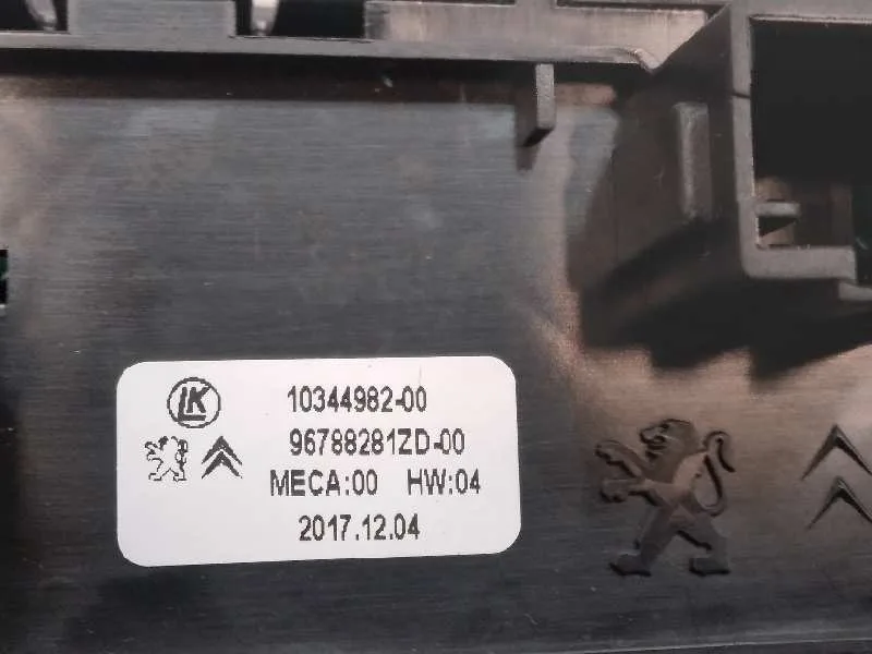 Mando Elevalunas Delantero Izquierdo para Peugeot 308