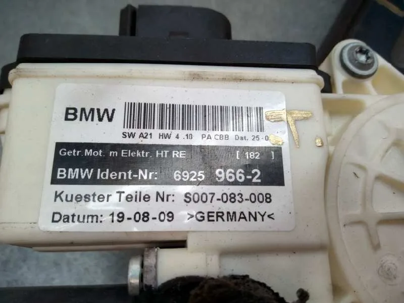 Elevalunas Trasero Derecho para Bmw X3 (E83)