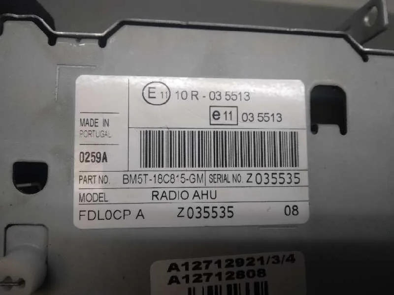 Sistema Audio / Radio Cd para Ford Focus Lim. (Cb8)
