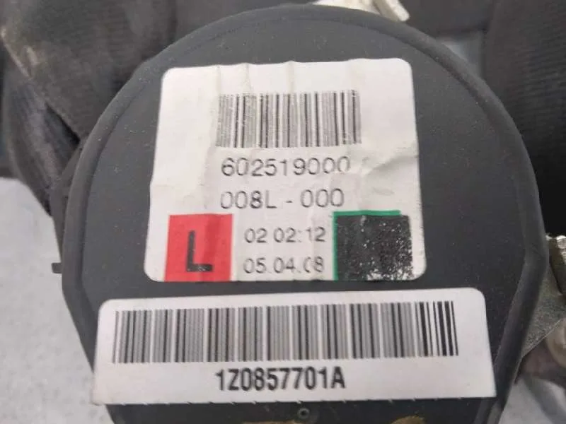 Cinturon Seguridad Delantero Izquierdo para Skoda Octavia Berlina (1Z3)
