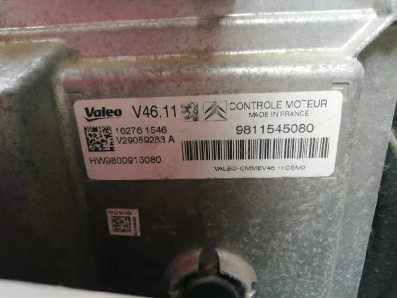 Centralita Motor Uce para Citroën C-Elysee