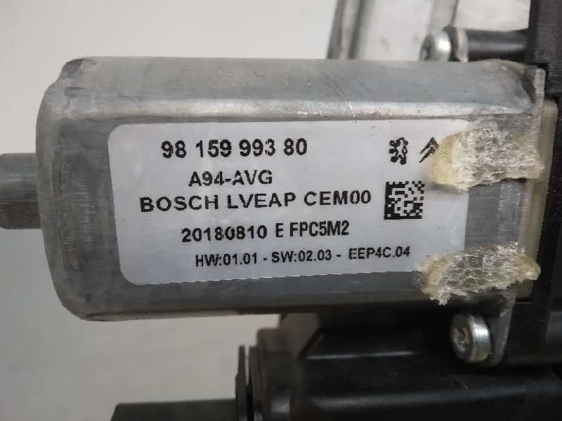 Elevalunas Delantero Izquierdo para Peugeot 2008 (--.2013->)