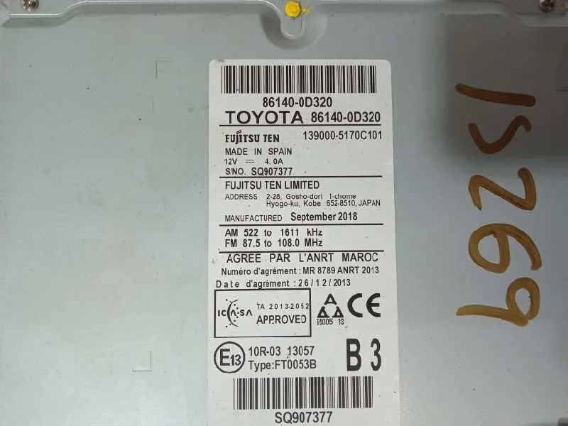 Sistema Navegacion Gps para Toyota Yaris