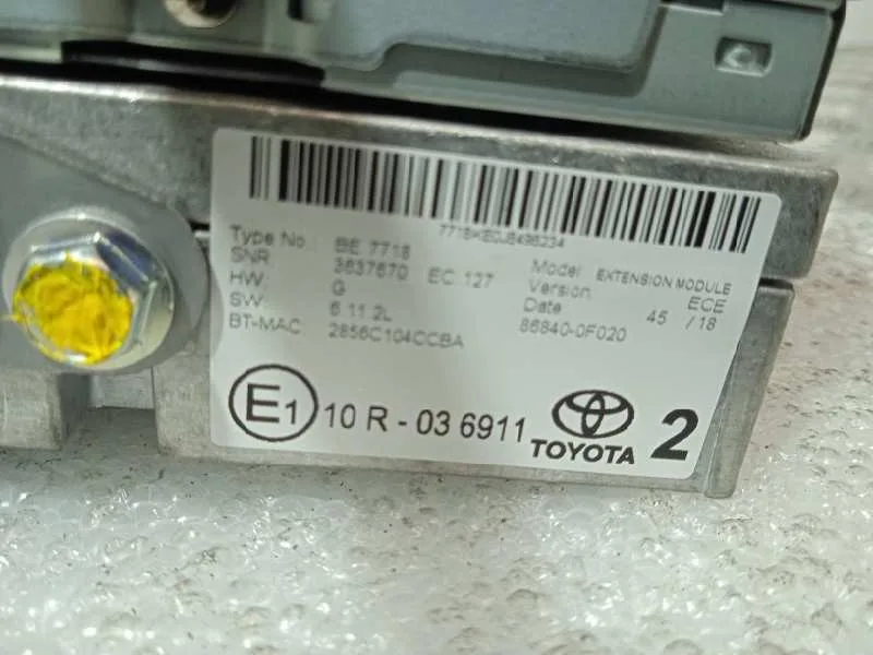 Sistema Navegacion Gps para Toyota Yaris