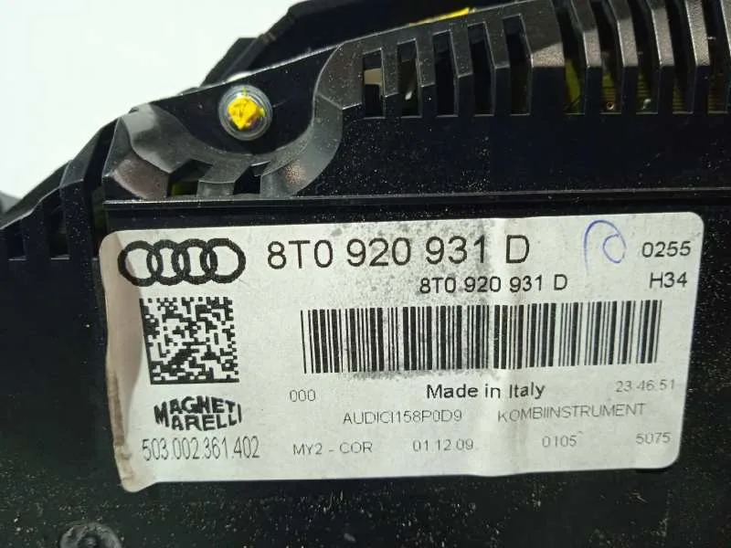 Cuadro Instrumentos para Audi A5 Sportback (8T)