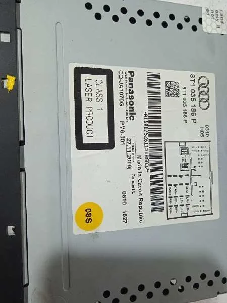 Sistema Audio / Radio Cd para Audi A5 Sportback (8T)