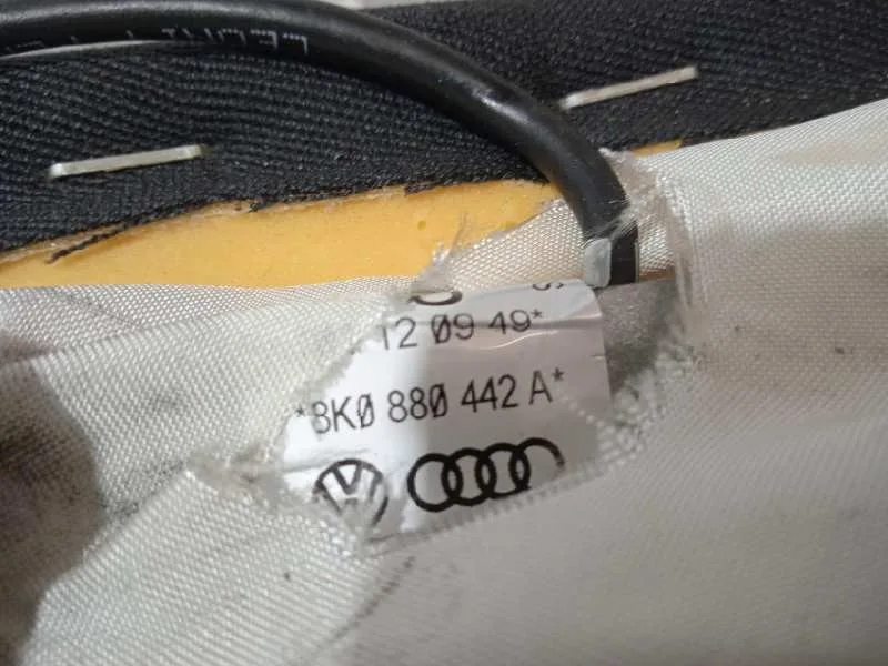 Airbag Lateral Trasero Derecho para Audi A5 Sportback (8T)
