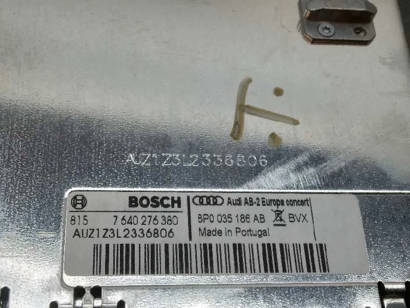Sistema Audio / Radio Cd para Audi A3 (8P)
