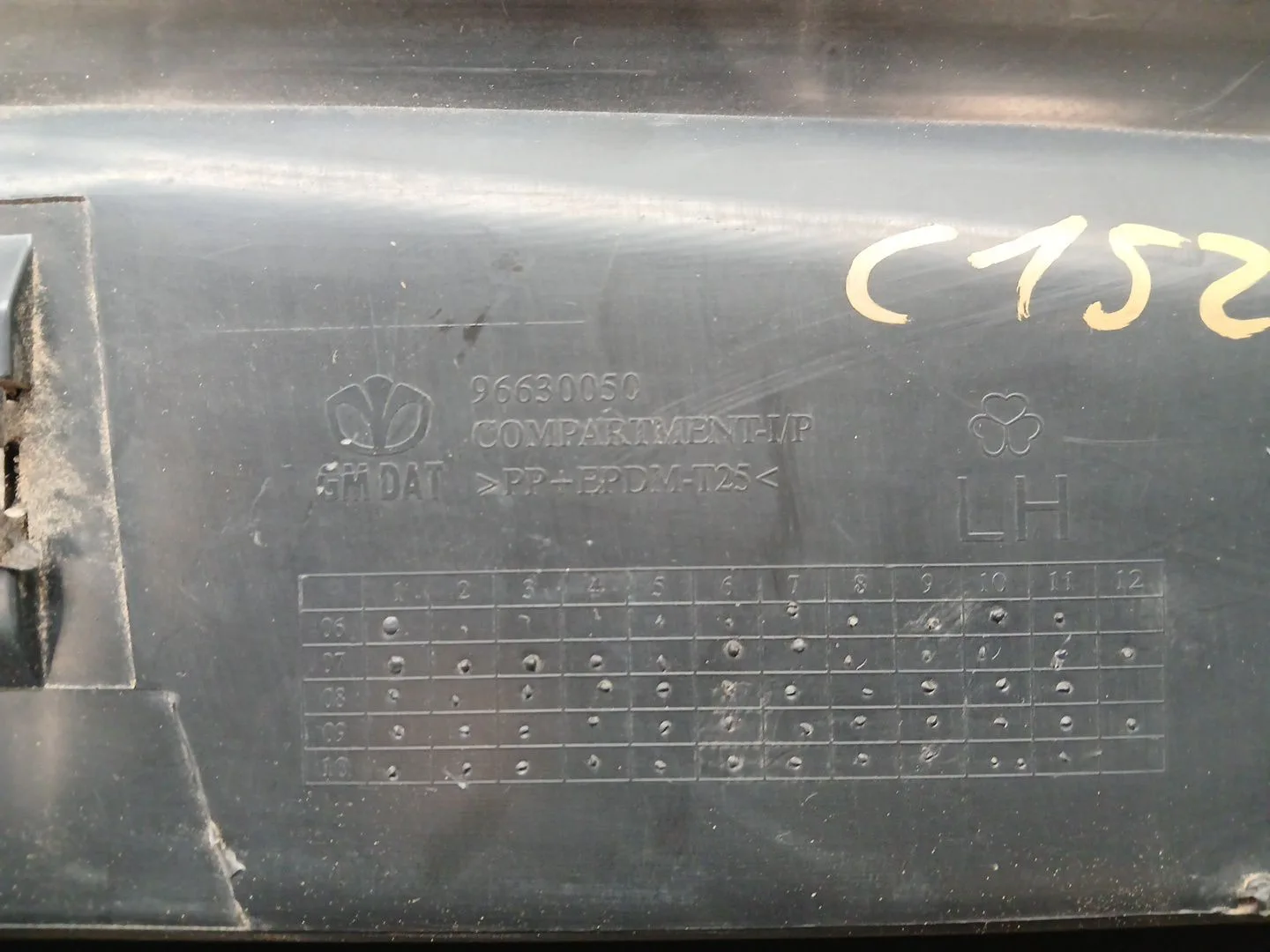 Guantera para Opel Antara