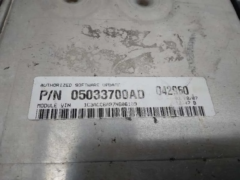Centralita Motor Uce para Chrysler Sebring Berlina