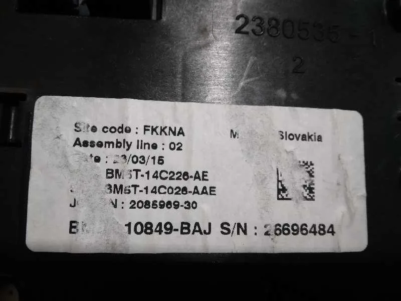 Cuadro Instrumentos para Ford C-Max