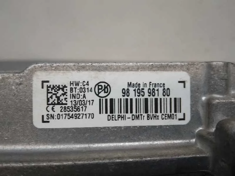 Centralita Start / Stop para Peugeot 308