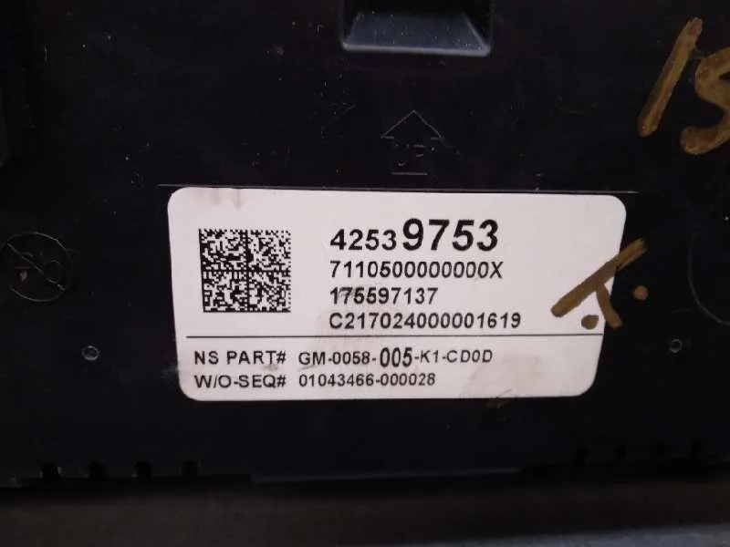 Cuadro Instrumentos para Opel Mokka X