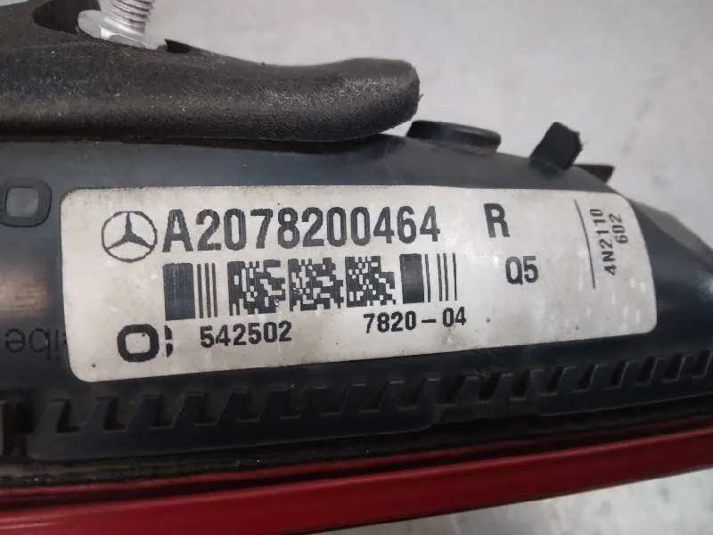 Piloto Trasero Derecho Interior para Mercedes-Benz Clase Clk (W207) Coupe