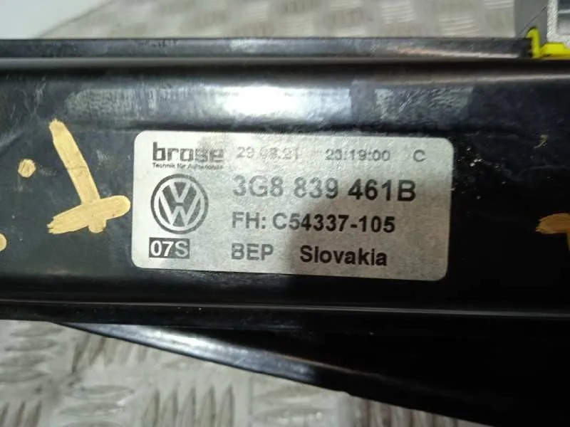 Elevalunas Trasero Izquierdo para Volkswagen Arteon (3H8)