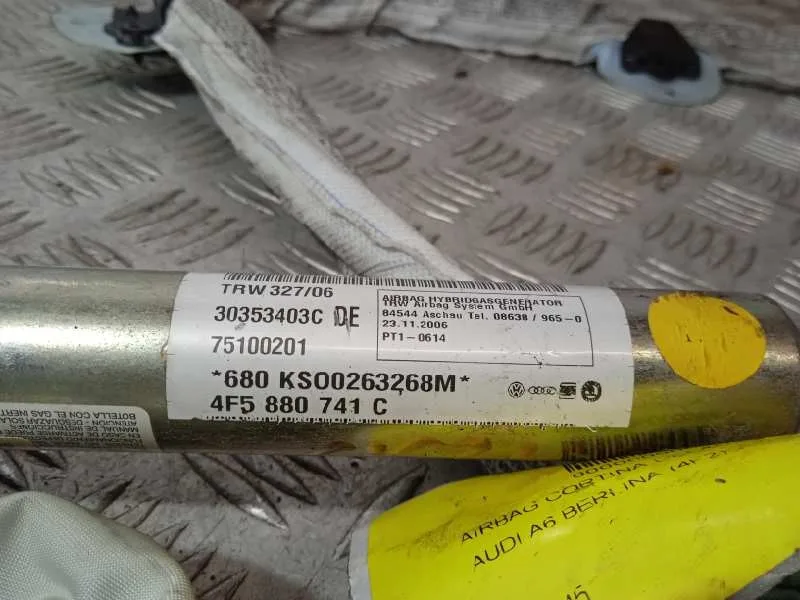 Airbag Cortina Delantero Izquierdo para Audi A6 Berlina (4F2)