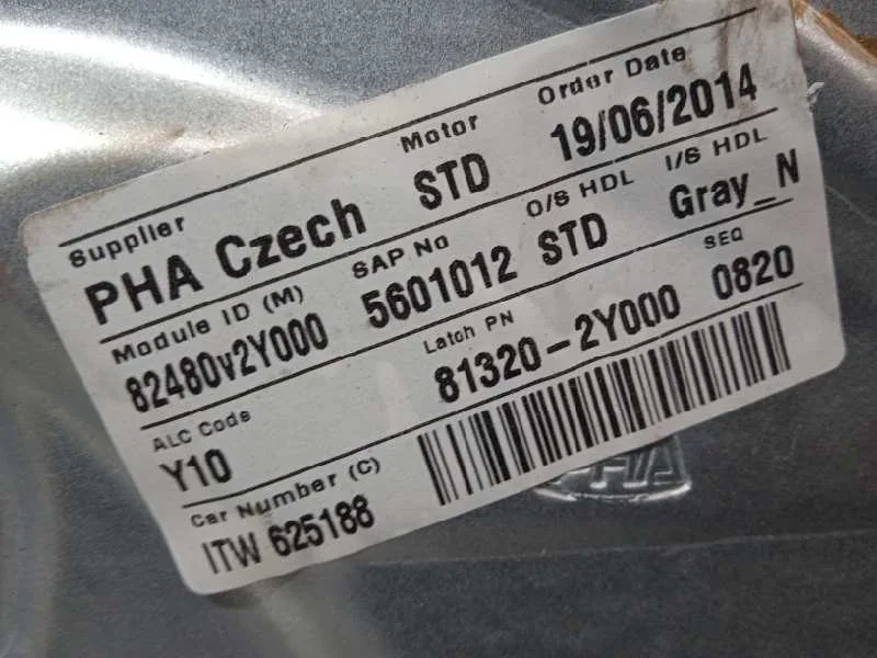 Elevalunas Delantero Derecho para Hyundai Ix35