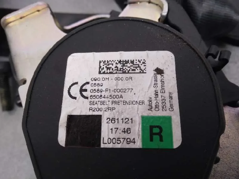 Cinturon Seguridad Trasero Derecho para Ford Focus