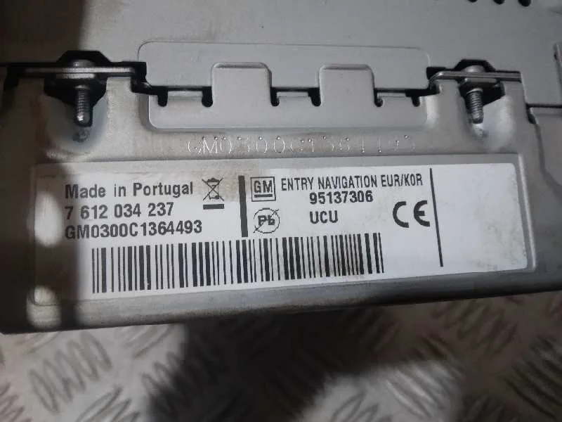 Sistema Navegacion Gps para Chevrolet Cruze