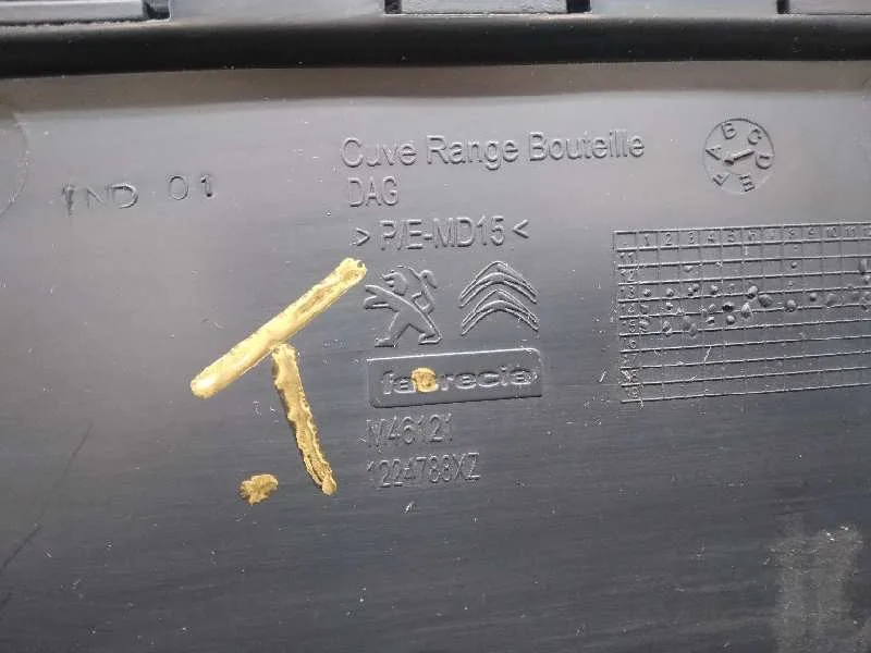 Guantera para Citroën C4 Picasso