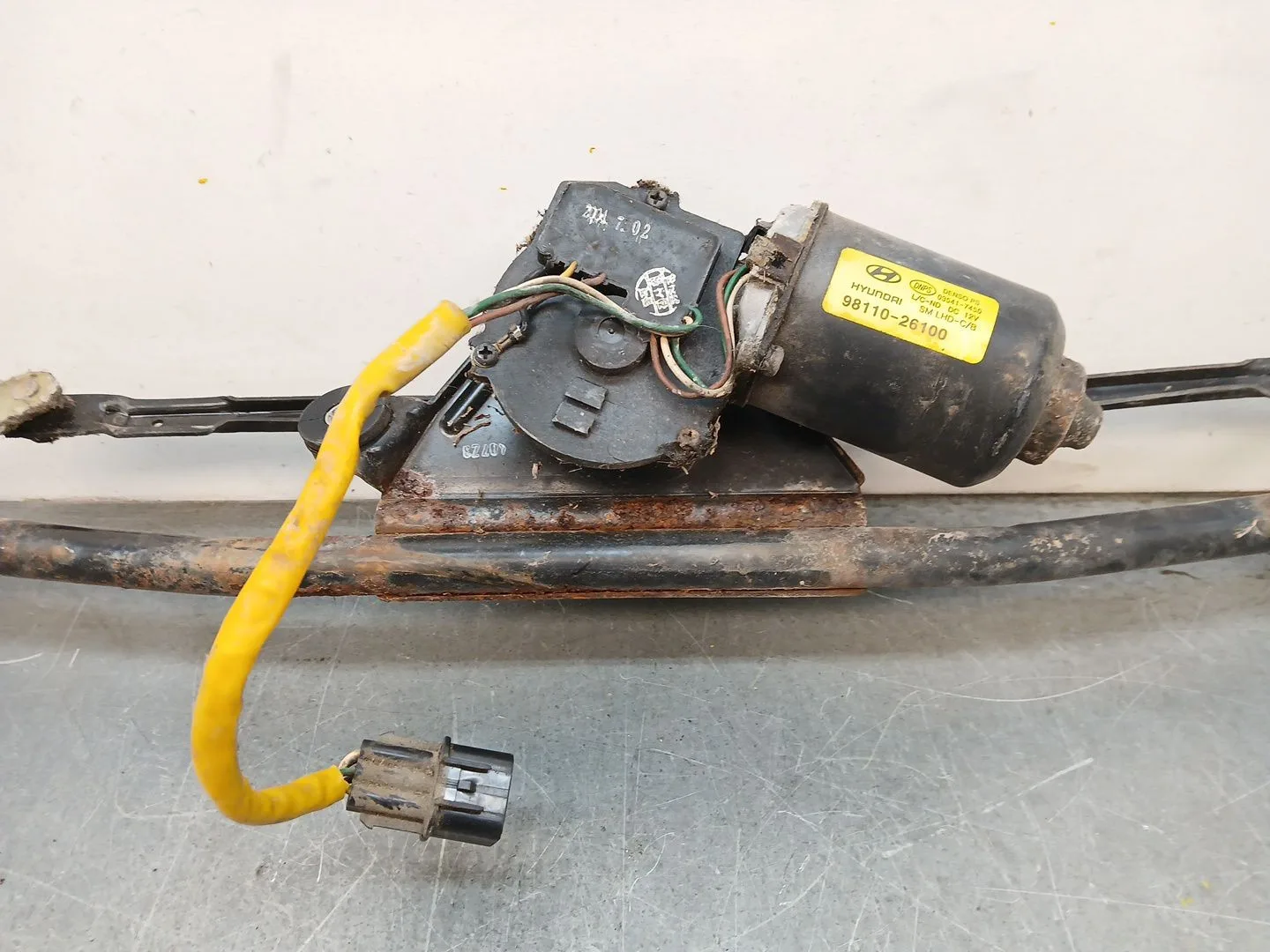 Motor Limpia Delantero para Hyundai Santa Fe (Sm)