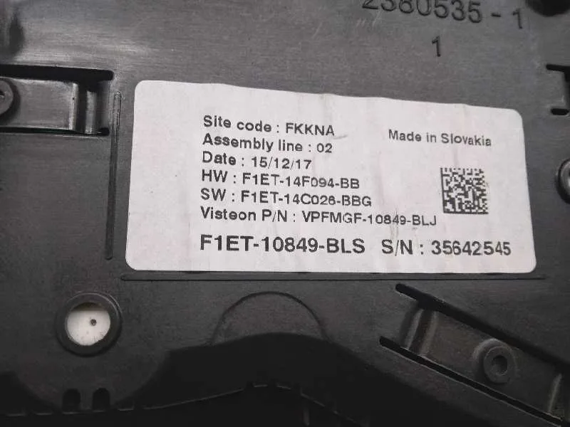 Cuadro Instrumentos para Ford Focus Lim.