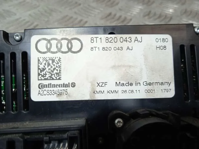 Mando Climatizador para Audi A5 Coupe (8T)