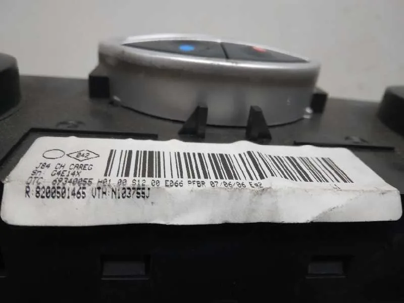 Mando Climatizador para Renault Scenic Ii