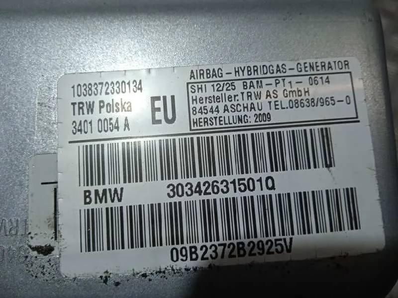 Airbag Lateral Delantero Izquierdo para Bmw X3 (E83)