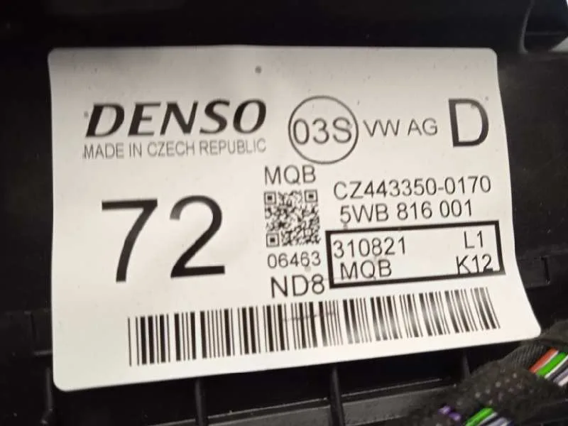 Calefaccion Entera Normal para Volkswagen Arteon (3H8)