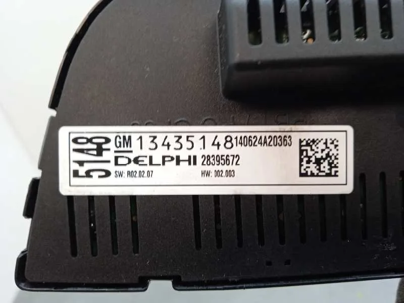 Mando Climatizador para Opel Astra J Lim.