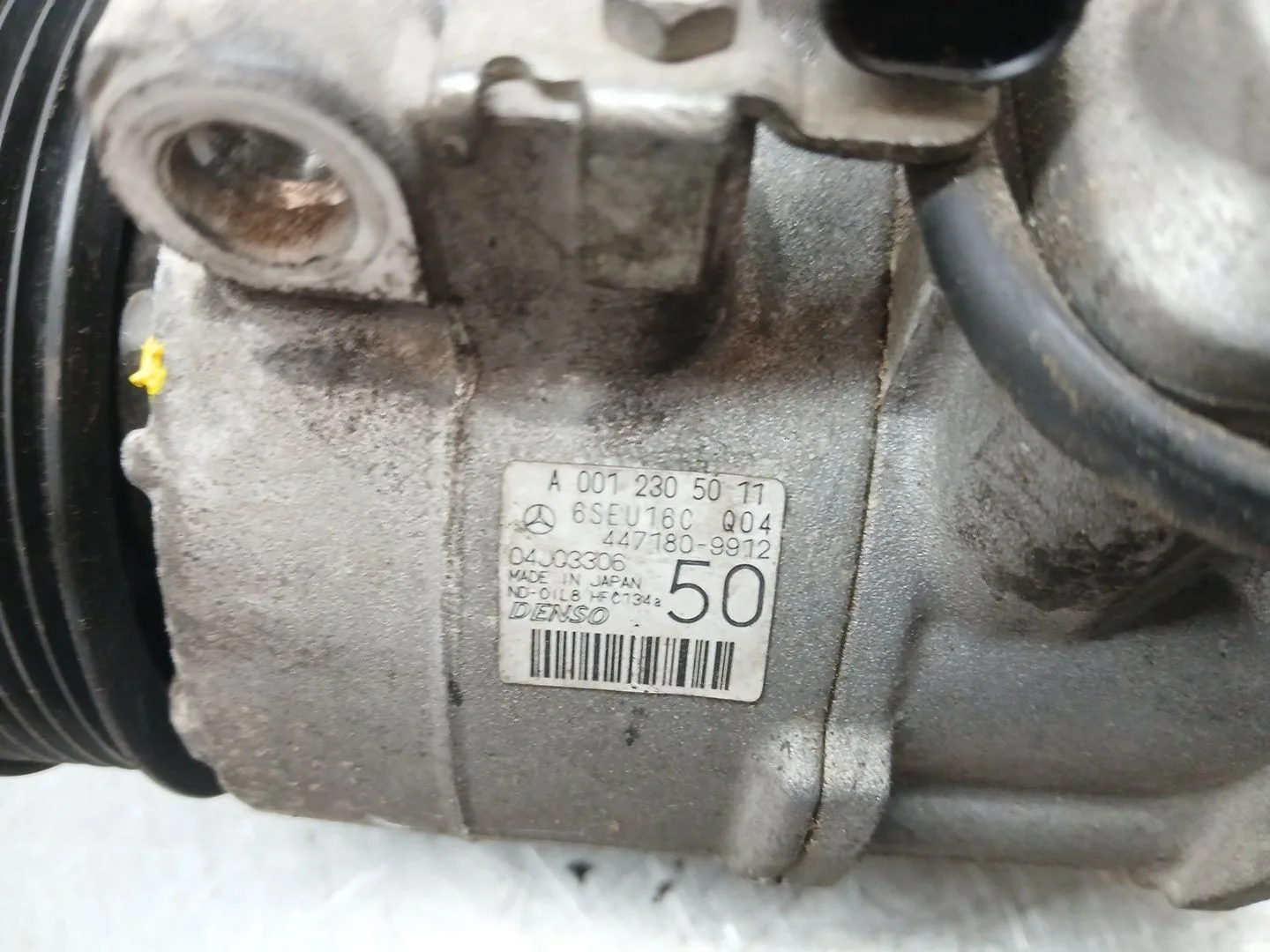 Compresor Aire Acondicionado para Mercedes-Benz Clase C (W204) Berlina