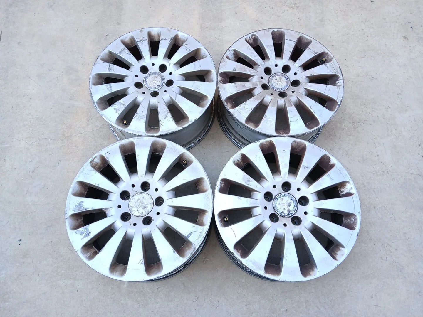 Juego Llantas para Mercedes-Benz Clase C (W204) Berlina