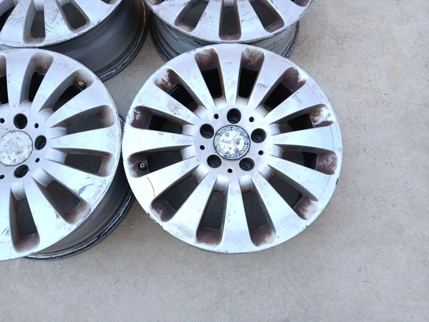 Juego Llantas para Mercedes-Benz Clase C (W204) Berlina