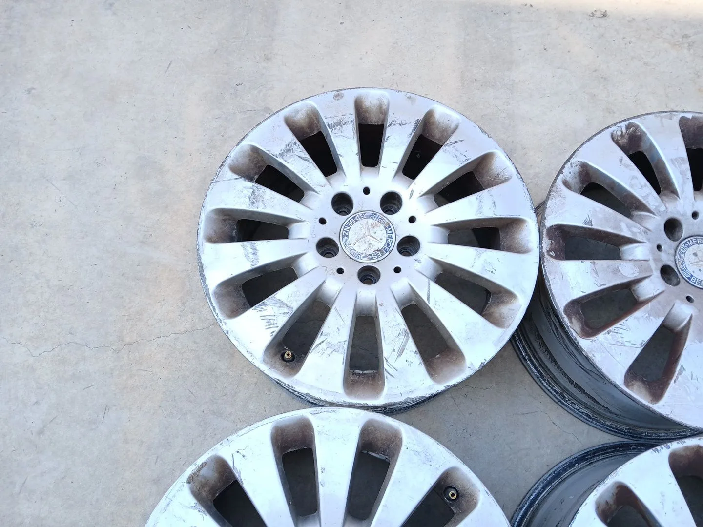 Juego Llantas para Mercedes-Benz Clase C (W204) Berlina