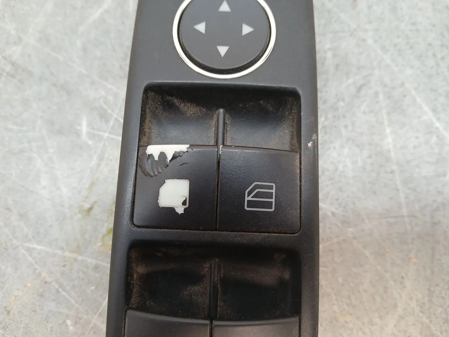 Mando Elevalunas Delantero Izquierdo para Mercedes-Benz Clase C (W204) Berlina