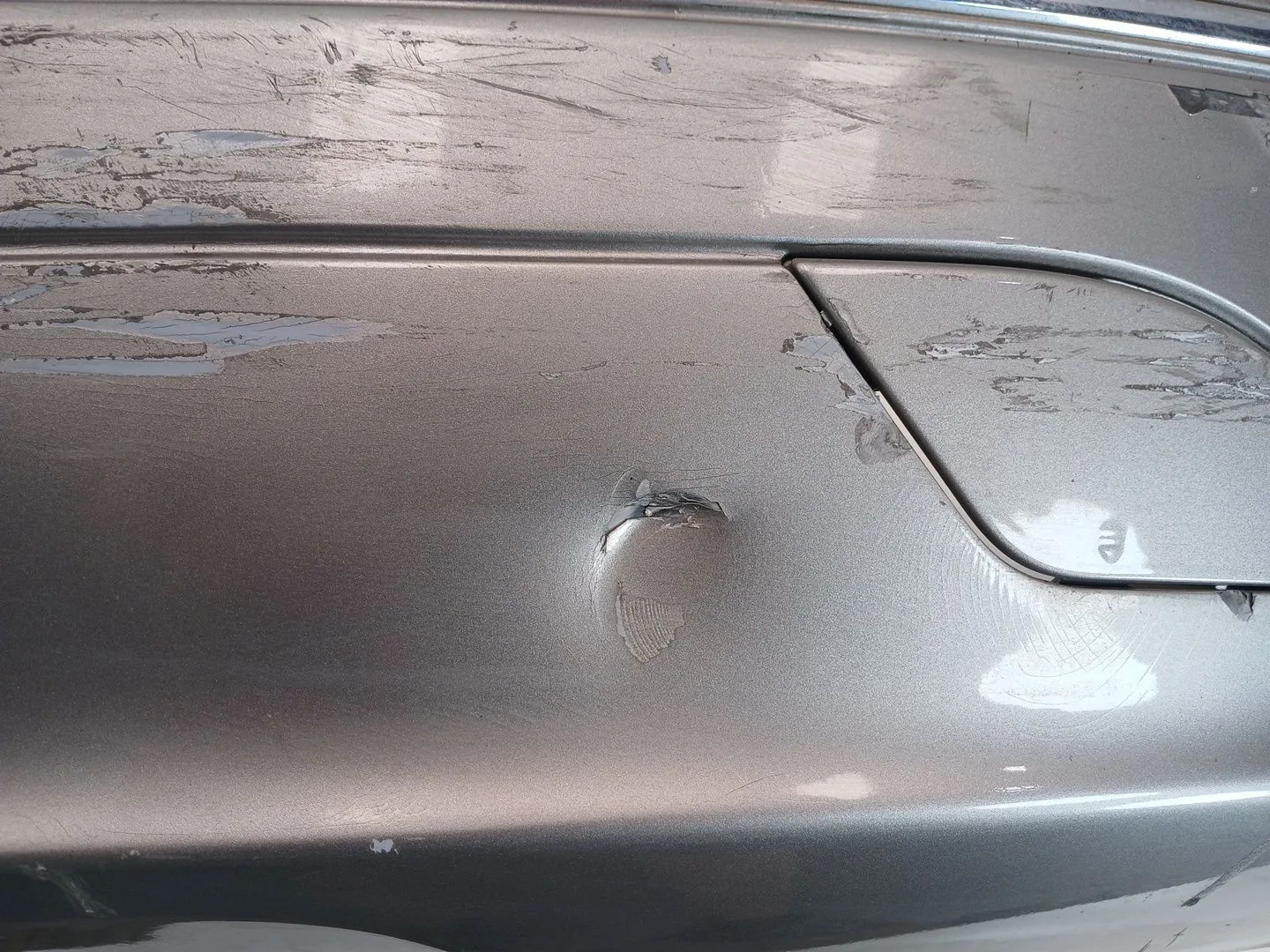 Paragolpes Trasero para Mercedes-Benz Clase C (W204) Berlina