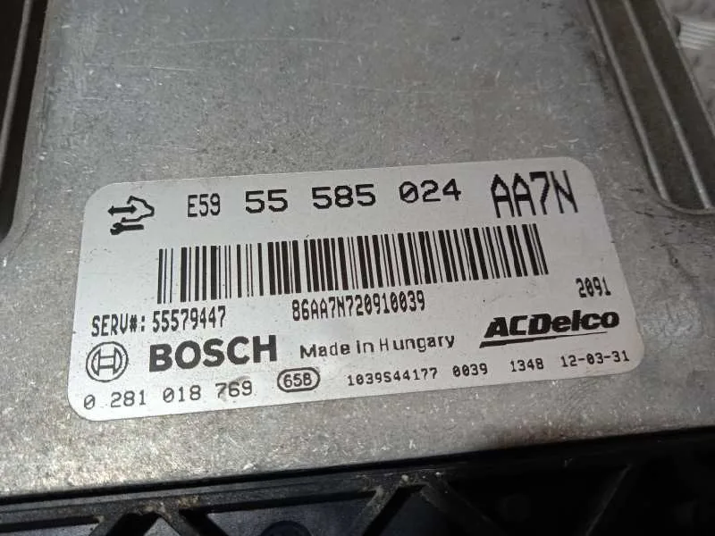 Centralita Motor Uce para Opel Zafira Tourer