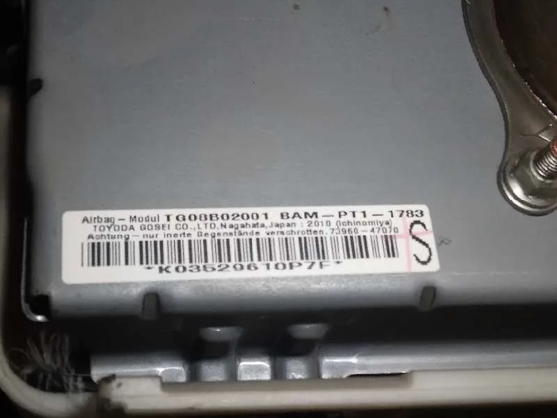 Kit Airbag para Toyota Prius (Nhw30)
